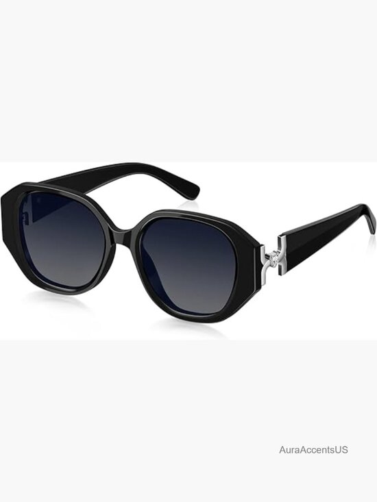 Oversized Polarized Square Frame UV Protection Sunglasses main image 7